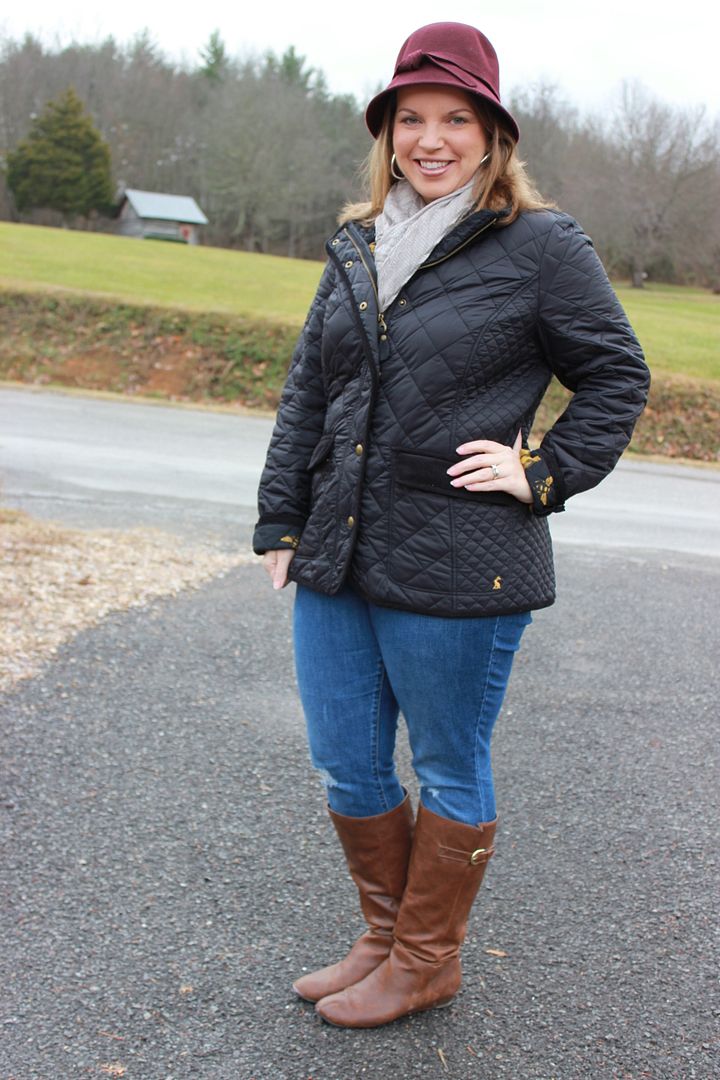 Wore Quilted Coat Pursuit of Pink